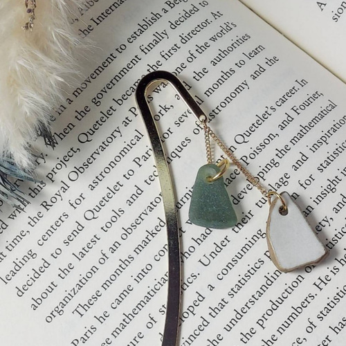 ブックマーカー～シー陶器とグリーンシーグラス～ しおり