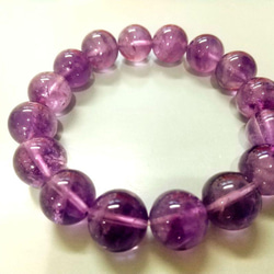 ◎恋愛、魅力アップ！◎ラベンダーアメジスト天然石プレスレット