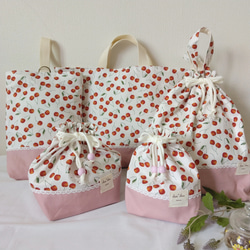 限定特価　単品購入可☆ 入園セット　入学セット　北欧調　さくらんぼ　チェリー 限定特価 単品購入可☆ 入園セット 入学セット 北欧調