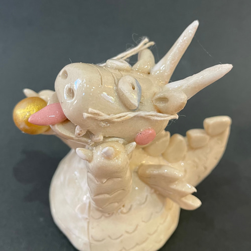 干支の置物③』辰年 龍 タツ 辰 陶器 2024 令和6年 ドラゴン その他