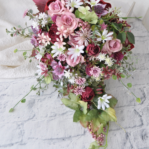 4.秋色スワッグ 秋色スワッグ（受注） スワッグ wakunoha 通販 14678739｜Creema(クリーマ)