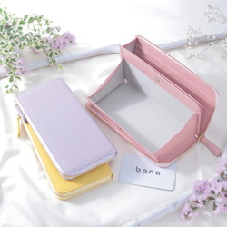 SALE＊おしゃべりスーちゃん＊ハンドメイド＊長財布＊紫系＊