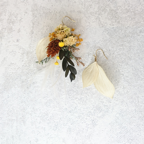 emma accessory ピアス　ブーケ emma(エマ) ブライダルアクセサリー (@emma.accessory.k