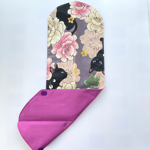 二胡弦カバー【黒猫】薄紫 その他ケース Arisa 通販 16670726