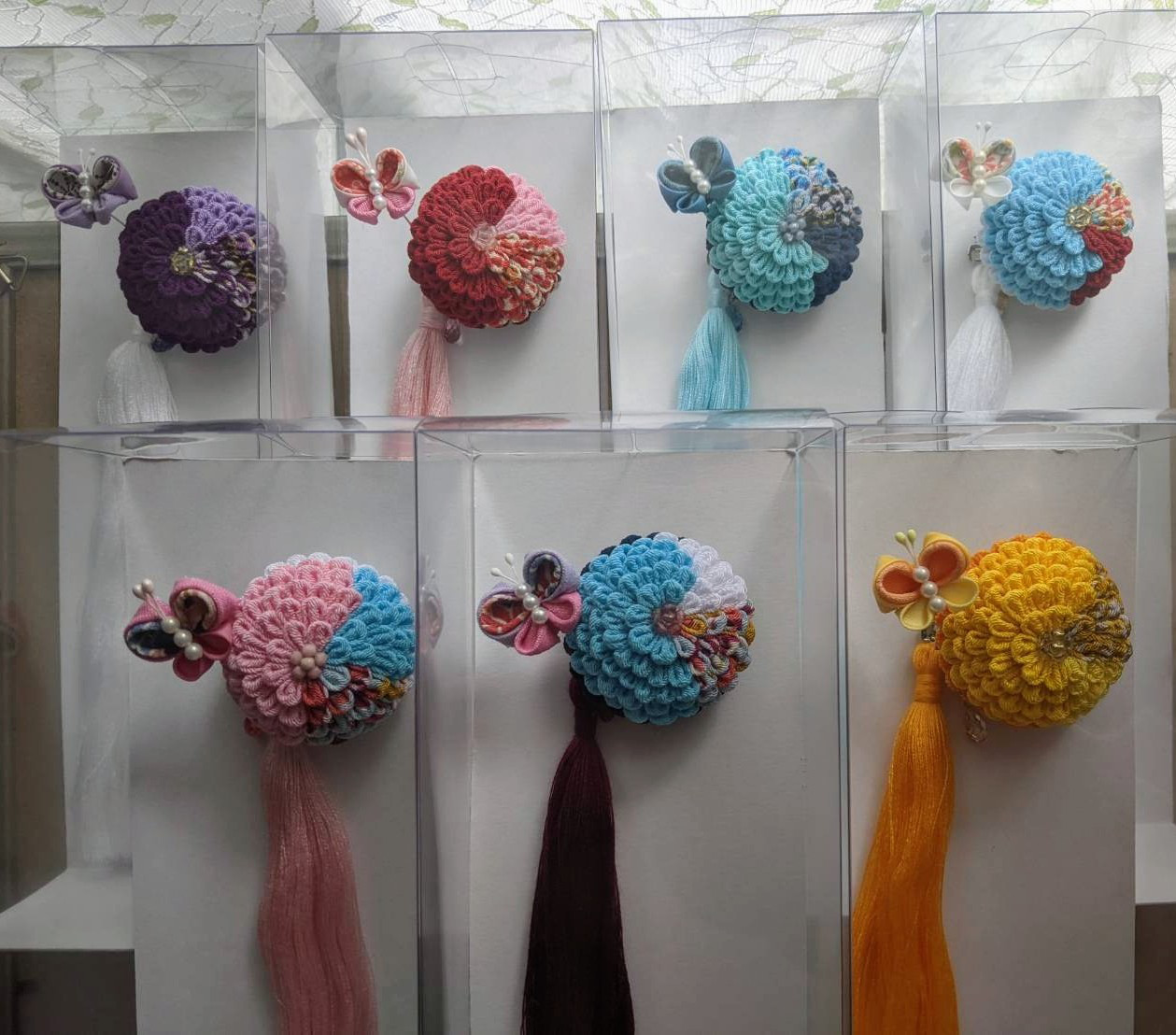 【蝶が舞う】髪飾り