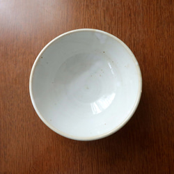 赤陶土と白釉の大きな飯碗 小どんぶりとしても 8枚目の画像