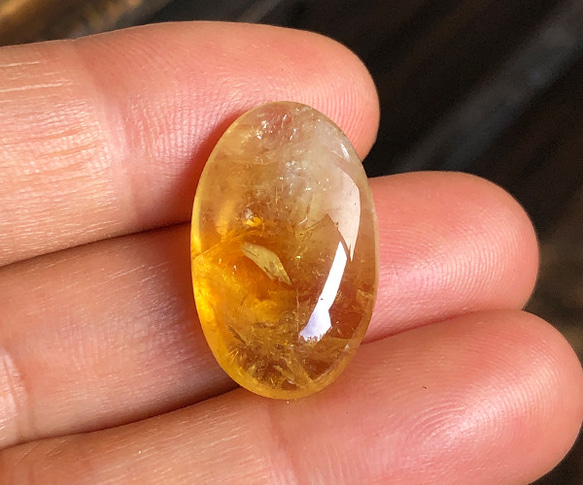⚜️希少　高品質　浄化済み⚜️　シトリン　天使　天然石 シトリン 天然石 6042 天然石 Aun planet（発送は月水金のみ