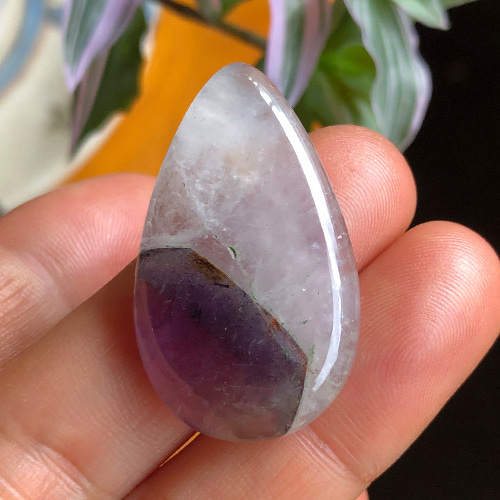 バイカラー アメジスト 天然石 6081 天然石 Aun planet（発送は月水金