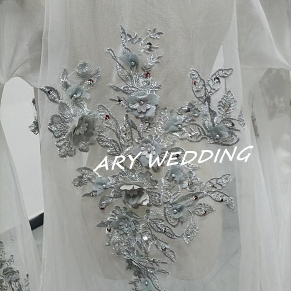 高品質！チュール打掛　着物　オーバードレス　レース羽織　ウエディングドレス　お色直し うす衣 花嫁和装 色打掛 XL ドレス