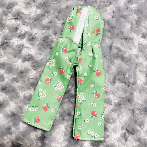 リカちゃん服 小花柄オールインワン