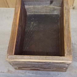 木箱　古材　インテリア 7枚目の画像