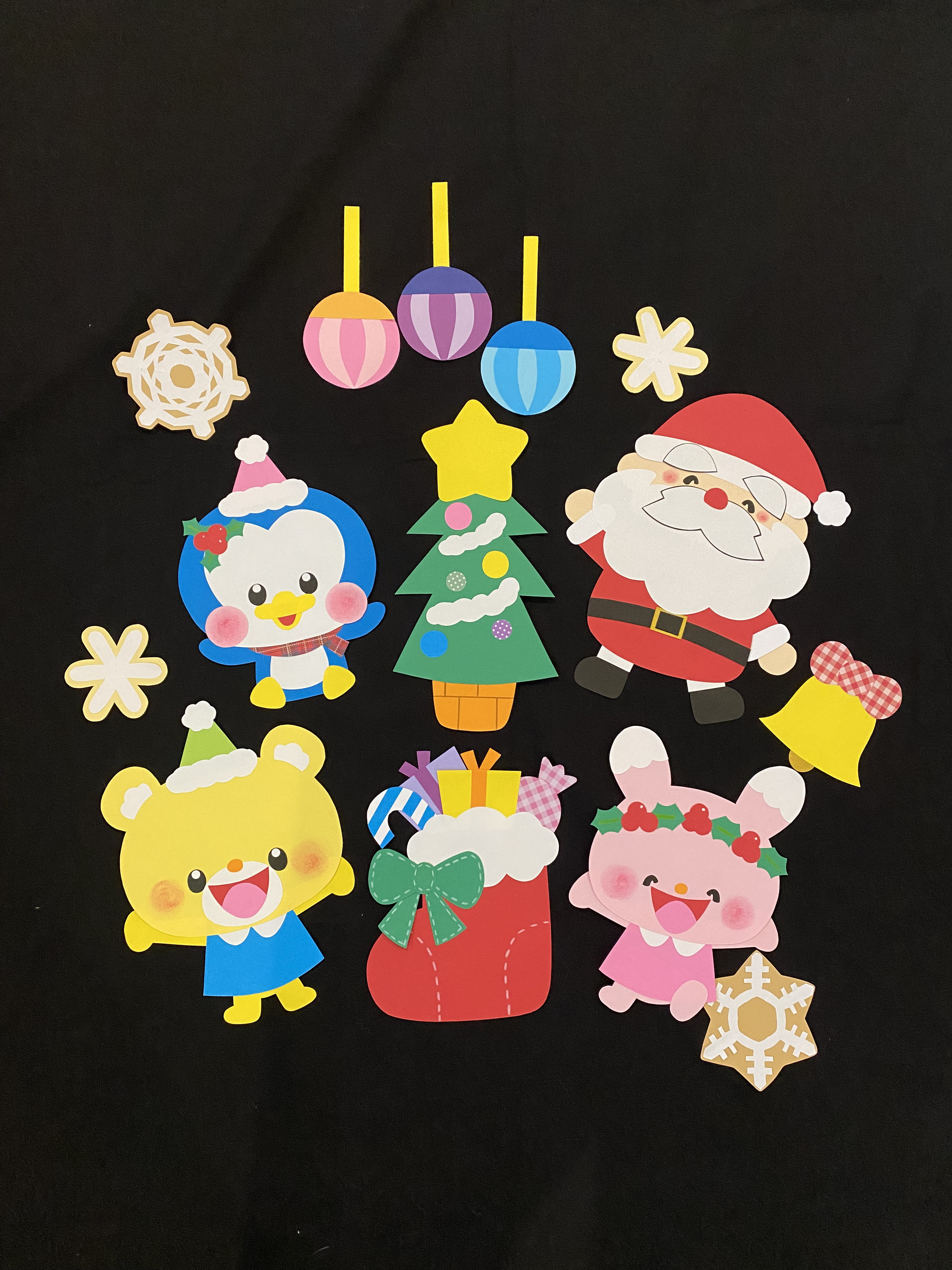 にわか@プロフ要確認ページ  クリスマス 壁面飾り POP