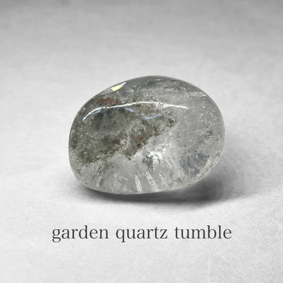 garden quartz tumble / ガーデンクォーツタンブル 2 1枚目の画像