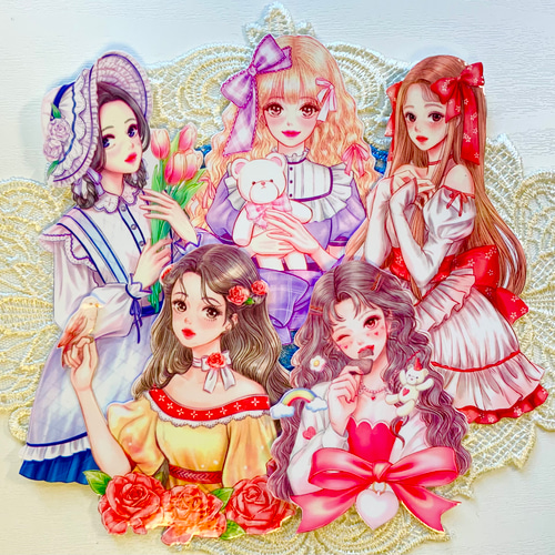 おすそ分けファイル&コラージュノートカバー セット☆