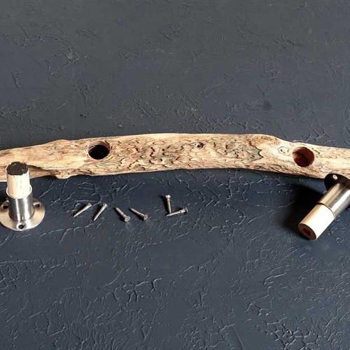 ✿個性ある✿ 流木ドア取っ手・流木ドアノブ・流木ドアハンドル・ 木製