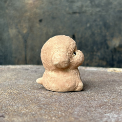 玩具貴賓犬兒童（杏色）O-407-2 陶瓷/玩具貴賓犬/玩具貴賓犬/獵犬 第2張的照片