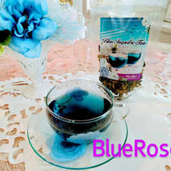 ブルーインパルスティー・未粉末乾燥花弁タイプ 2枚目の画像