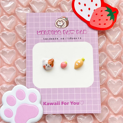愛ペットネイルパーツ ペットネイル 3Dネイルパーツ ハンドメイド