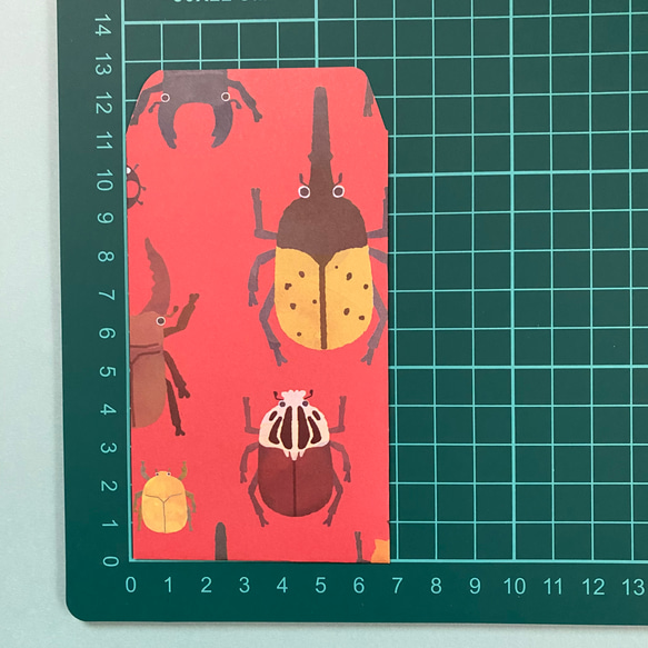 折り紙　千代紙　ポチ袋　昆虫　デザインペーパー　お年玉袋　ミニ封筒 3枚目の画像