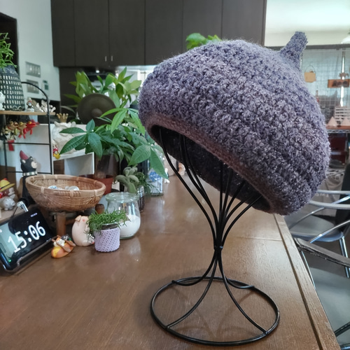 秋・冬・大人のどんぐり帽子(レギュラーサイズ)-0130 ニット帽  