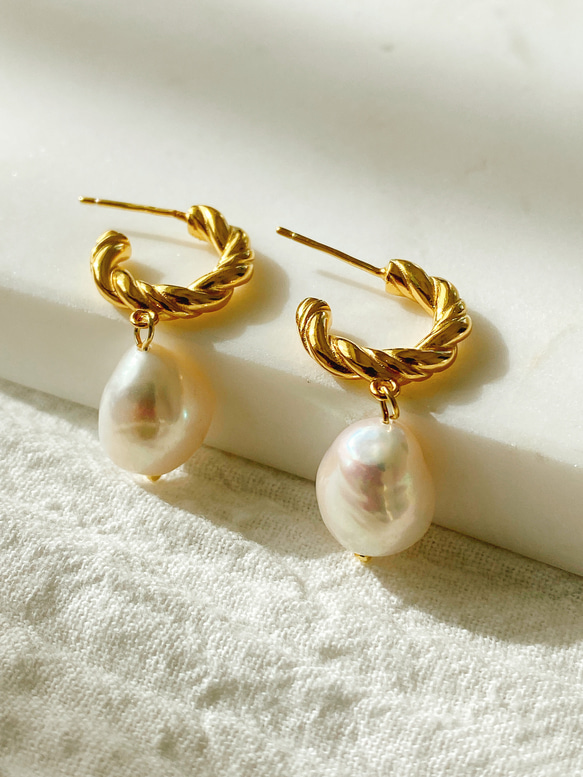 淡水パール ピアス シルバー925 ピアス（スタッド・一粒