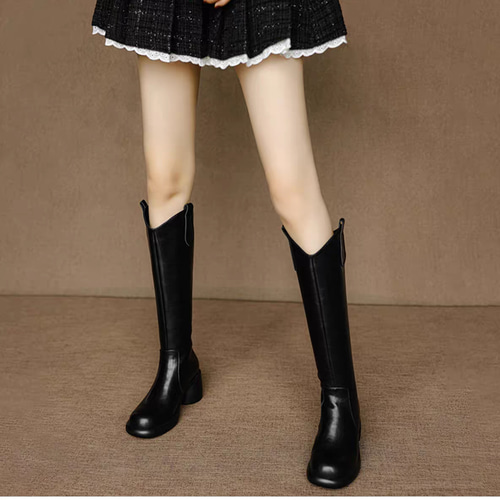 レディースブーツ ロングブーツ エンジニアブーツ ジョッキーブーツ