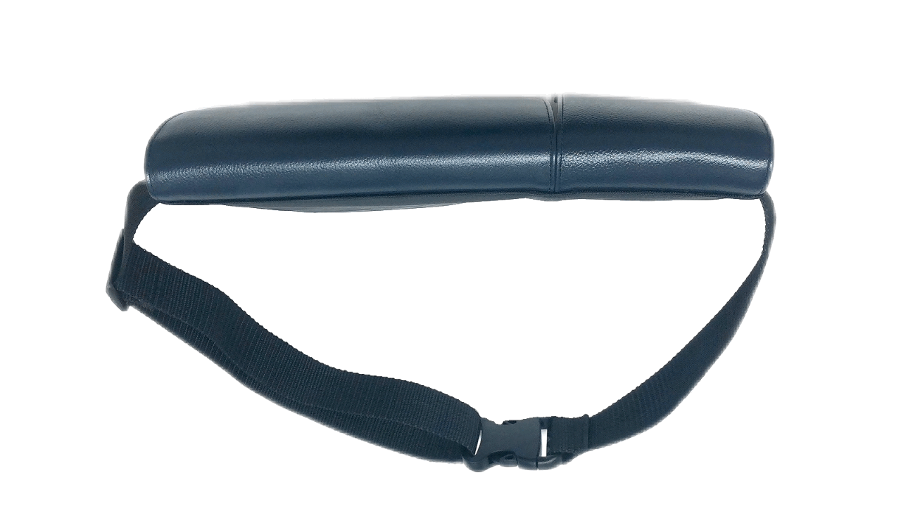 270gの超軽量！Body&Hipbag（ナイロン×牛革コンビ）レッド