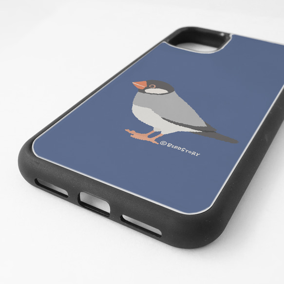 スマートフォンケース（Simple / 文鳥 / ノーマル） 7枚目の画像