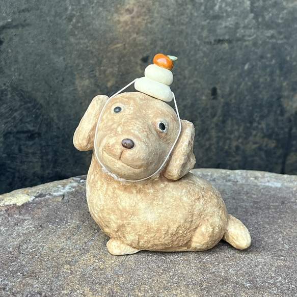 新品)陶器ダックスフンド Handmade ceramic dachshund ダックス フンド 黒