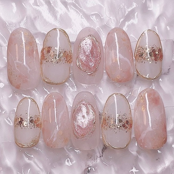 シルクパール　シェルジェル　オーダー　ワンホンネイル　ネイルチップ シルクパール シェルジェル オーダー ワンホンネイル ネイル