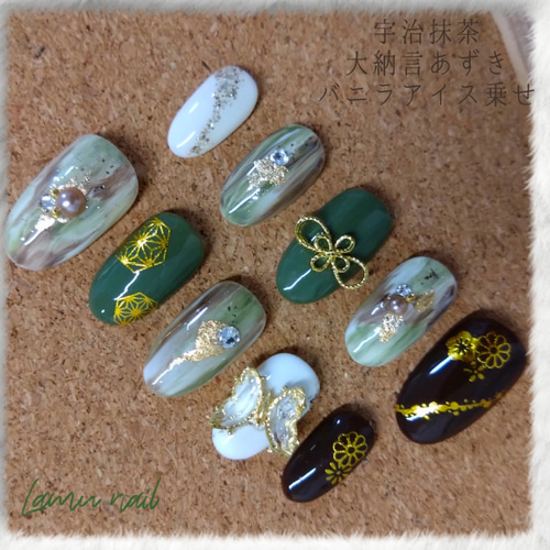 現品】和柄ネイルチップ ネイルチップ（つけ爪） Lamu nail 通販