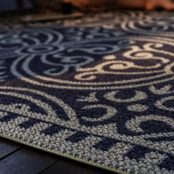【受注制作】手織りニュージーランドウールカーペット ハンドメイドカシミアウール絨毯 手編ラグ  マット クラシックホーム 2枚目の画像