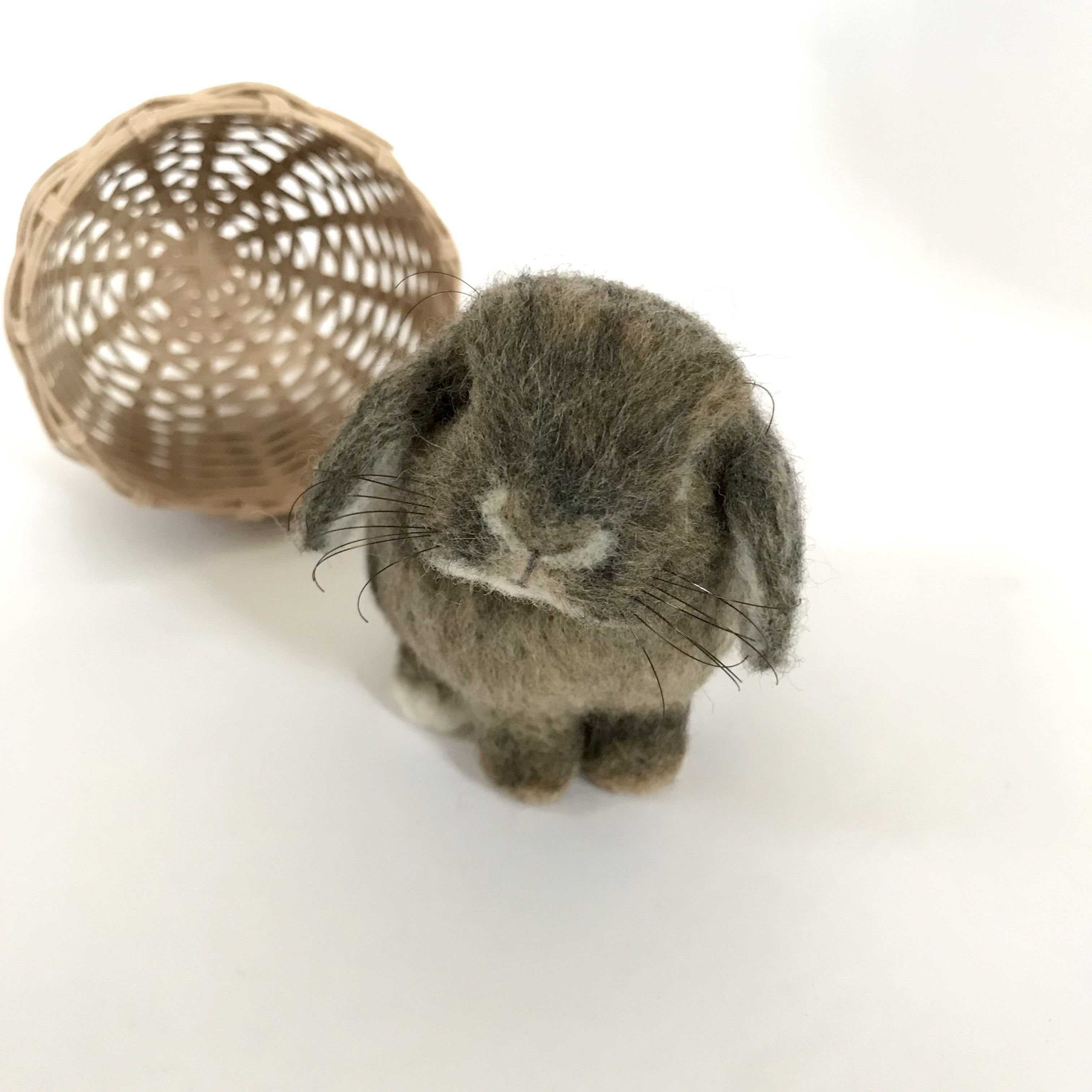 やん様 うさぎさん 羊毛フェルトストラップ 羊毛フェルト うさぎのバッグチャーム うたっち ホーラン