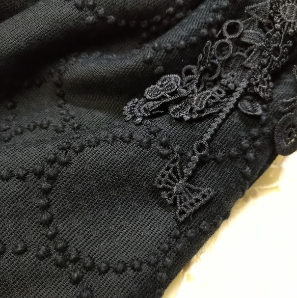 バンブー持ち手のバッグ＊mina perhonenのファブリックを使って＊タンバリン黒（片面黒無地）ミナ        Ω 人気・おすすめ｜使いやすい・旅行におすすめ 品質保証 全国発送