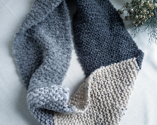 T*y様 スヌード アルパカウール毛糸 棒針編み 15cce33d1264c44f644edfe05afe39