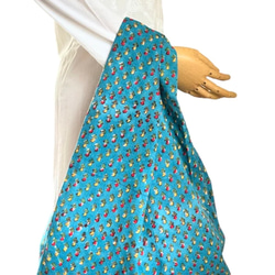 エコバッグ10種　ブロックプリント　ショッピングバッグ　インド　木版更紗 9枚目の画像