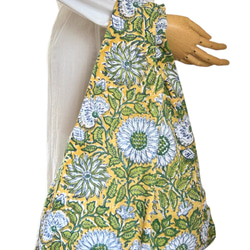 エコバッグ10種　ブロックプリント　ショッピングバッグ　インド　木版更紗 7枚目の画像