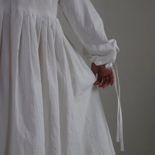 リボンワンピース ローウエスト切替 黒 S,Mサイズ ワンピース ago