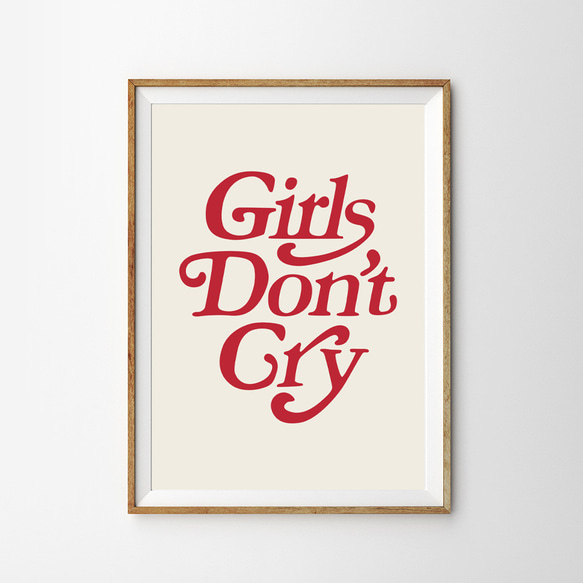 一点物イラストアート】Please don't CRY【絵画,イラスト】 一点物