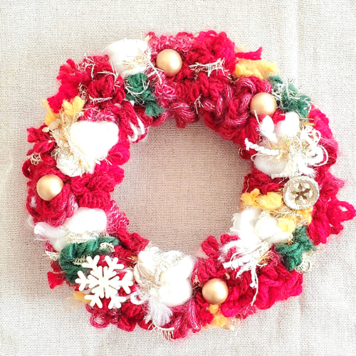 カラフルリース クリスマスリース リース sweetfish 通販 16675686