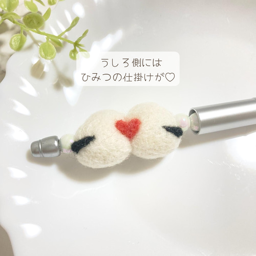 月下美人　可愛い❤イチゴとシマエナガの白いリース　ワイヤークラフト 月下美人 可愛い❤イチゴとシマエナガの白いリース ワイヤー