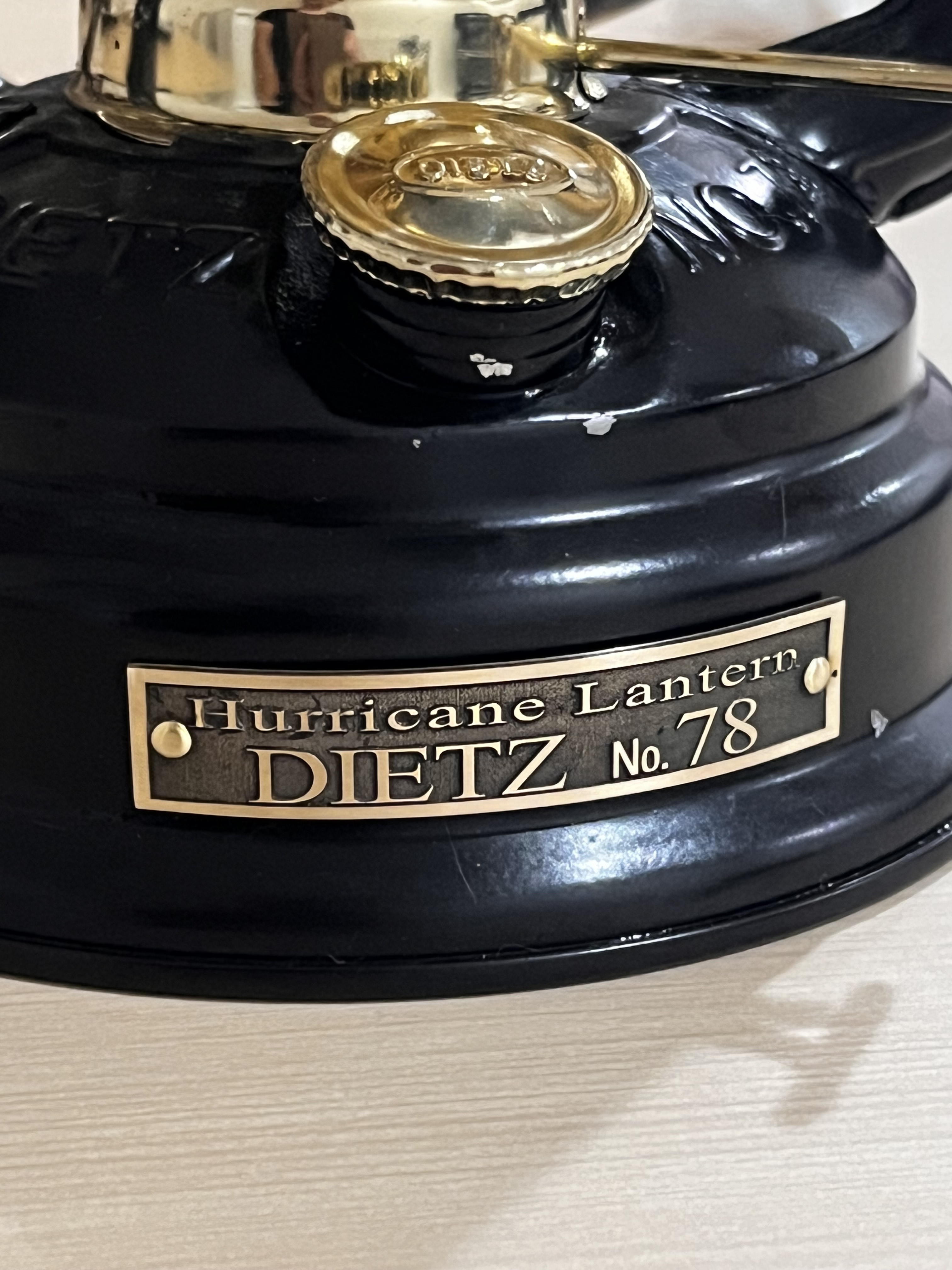 Amazon.co.jp: DIETZ デイツ78 真鍮 ハリケーンランタン