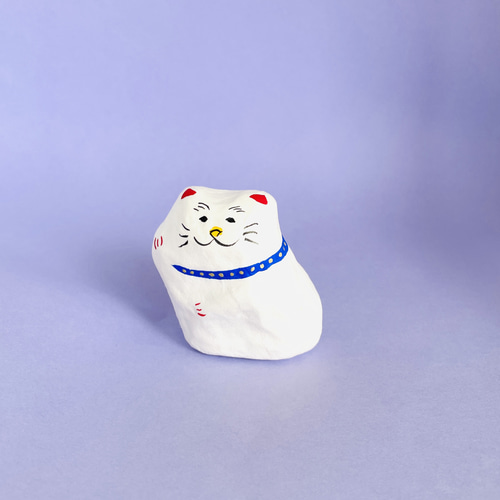 招き猫【豆福さん】張り子 縁起物 置物 招き猫 darta_no_hariko 通販