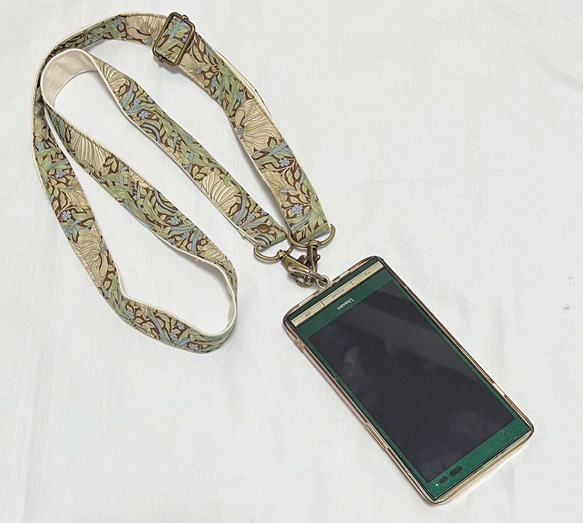オリジナルストラップ　単品　柄変更可能　スマホストラップ 4枚目の画像