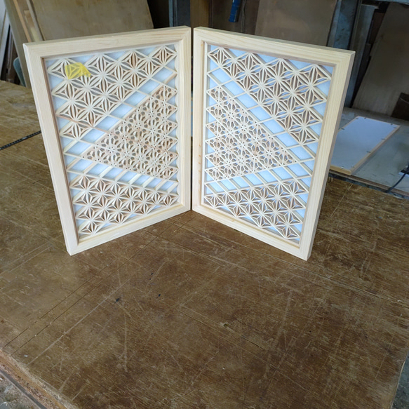 組子 組子細工 衝立 パーテーション 伝統工芸品
