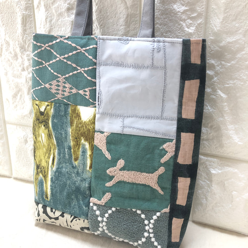 ミナペルホネン パッチワークお散歩バッグ トートバッグ みろん 通販