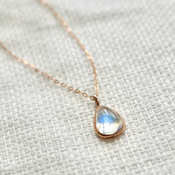 K10[子兎のmoonstone]necklace 5枚目の画像