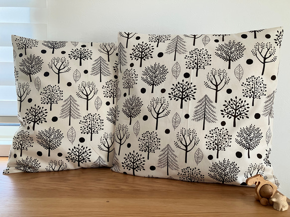 北欧クッションカバー 2枚セット クッション・クッションカバー