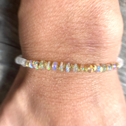 *14kgf＊Opal & Moonstone Bracelet　オパール＆ムーンストーン 13枚目の画像