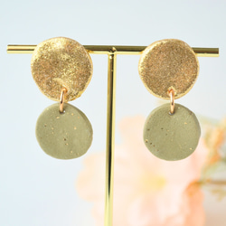 カーキ ピアス（スタッド・一粒） の人気通販｜Creema(クリーマ) 国内  